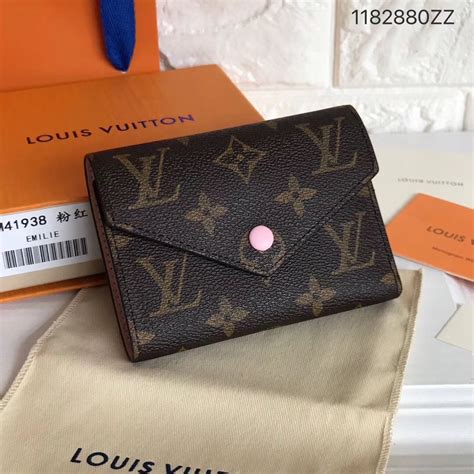 lv card wallet pink|pink luxury wallet.